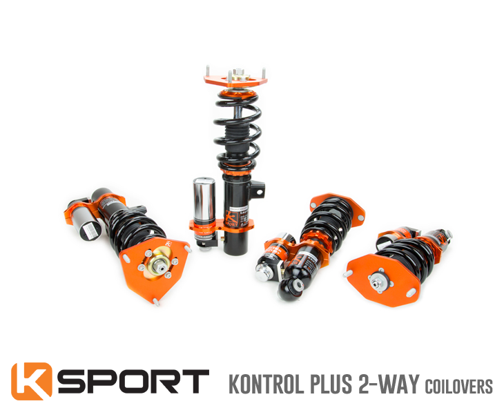 KSPORT Kontrol Plus 2 Way Adjustable Damper System - 1989 - 1994 Nissan 240sx S13: Unleash Your Vehicle's Potential!
