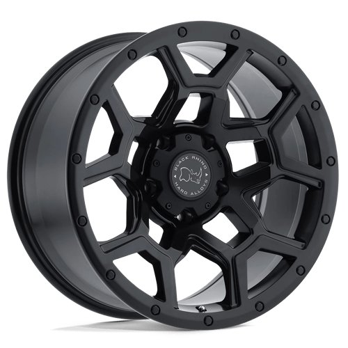 Black Rhino OVERLAND 17X9.5 6X139.7 ET-18 112.1 Matte Black - The Ultimate Off - Road Wheels